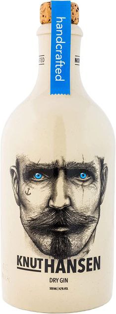 Джин Knut Hansen Dry Gin 42% 0.5 л